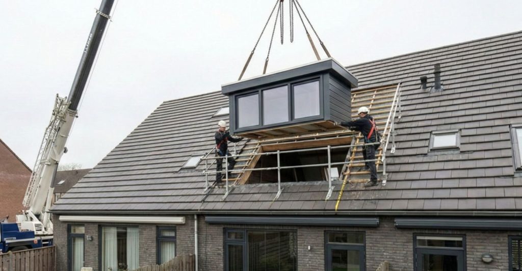 Dakkapel in Eindhoven - Prefab dakkapel